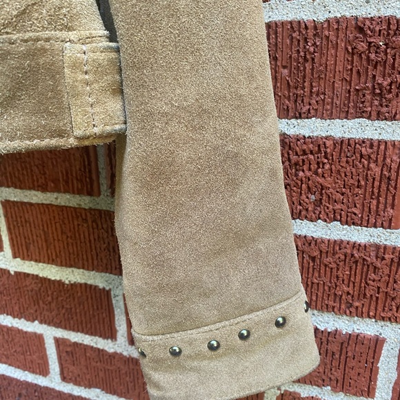 Harley Davidson suede jacket and turtleneck - Picture 7 of 8